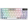 Image de ROG Azoth White clavier Gaming USB + RF Wireless + Bluetooth QWERTZ Allemand Blanc