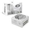 Image de ASUS TUF Gaming 1000W Gold White Edition, Alimentation entièrement modulable, 80+ Gold, ATX 3.1, PCIE 5.1, Ventilateurs axiaux à Double roulement à Billes, Revêtement Protecteur PCB