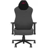 Image de ASUS ROG AETHON Fabric Chaise de Jeu Ergonomique, Structure en Acier, Support Lombaire intégré, accoudoirs 2D rembourrés, revêtement en Tissu et Coussins en Mousse, Poids Maximum 136 kg, Gris