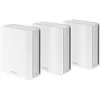 Image de ASUS ZenWiFi BT10 - Pack de 3 - Système WiFi 7 Mesh, Tri-Bande, 18 Gbps, 780m2, Double Ports 10G, sécurité et contrôles parentaux Inclus, Smart Home Master SSIDs, 4G & 5G Mobile Tethering