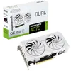 Image de ASUS Dual GeForce RTX  4070 Evo White Edition   Carte Graphique Gaming (12GB GDDR6X, PCIe 4.0, SFF-Ready, DLSS 3, HDMI 2.1a, DisplayPort 1.4a, 2.5-Slot, Ventilateux axiaux)