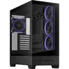 Image de A31 Plus TG ARGB BLACK Midi Tower Noir, boîtier pc