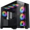 Image de Boitier+Moyen+Tour+E-ATX+Xigmatek+Pano+RGB+avec+panneaux+vitr%C3%A9s+%28Noir%29+