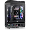 Image de Boîtier PC sans alimentation - THERMALTAKE - The TOWER 600 - Moyen tour - Format ATX - 2x140mm inclus - Noir