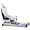 Image de Thermaltake GF500 Flight Simulator Cockpit | Flight Rig | SimRig | Realistic Pilot Seat | Snow