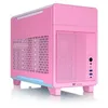 Image de Thermaltake TR100 Boîtier PC Mini-ITX Compact Double Chambre, PCIe 4.0 Riser Inclus, Bubble Pink