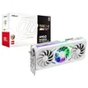 Image de ASRock AMD Radeon RX 9070 XT Taichi White Carte graphique OC 16 Go, RDNA 4, 3100 MHz Boost, 16 Go GDDR6, 3 x DisplayPort 2.1, LCD Info Center