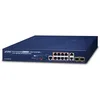 Image de PLANET GS-5220-8P2T2S commutateur réseau Géré L2+ Gigabit Ethernet (10/100/1000) Connexion Ethernet, supportant l'alimentation Via ce Port (PoE) 1U Noir