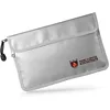 Image de Bumdenuu Sac ignifuge pour documents, imperméable et ignifuge, sac de rangement sécurisé pour passeport