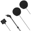 Image de Lonrtesw Casque de Moto Casque Bluetooth Microphone Haut-Parleur Casque Accessoires pour Casque