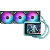 Image de ASUS ROG RYUO IV 360 ARGB HATSUNE MIKU EDITION   Refroidisseur liquide CPU tout-en-un (écran AMOLED incurvé de 6,67", ventilateurs ARGB pré-montés, pompe puissante, pâte thermique pré-appliquée)