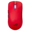 Image de ASUS ROG Harpe II Ace Lava Red - Souris Gaming sans Fil Ultra-légère de 48g - capteur ROG Aimpoint de 42 000 DPI, 8KHz Polling Rate avec ROG Speednova, Connectivité Tri-Mode