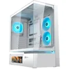 Image de COUGAR CFV235 MidTower ATX, boîtier CEB, GPU de 430 mm, ventilateurs ARGB PWM préinstallés de 120 mm x 4, accès au flux d'air à 270°, filtre anti-poussière, double filtration magnétique, gestion des