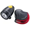 Image de Topeak Highlite Combo II Set d'éclairage Avant et arrière Noir