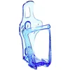 Image de Topeak Mono Cage cX-Porte-bidon-Transparent avec Couvercle à charnière-Bleu