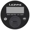 Image de Lezyne 350 PSI Jauge numérique Accessoire Pompe à vélo, Noir, 6,3 cm