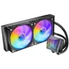 Image de Azza Pyramid 240 Boitier PC Refroidisseur de Liquide Tout-en-Un 12 cm Noir 1 pièce(s)