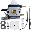Image de Fransande Repower Carburateur C1U-K54A pour Mante Un 2 Cycles 7222 7222M 7222E 7225 7230 7240 7920 7924 Cultivateur/cultivateur avec Filtre à air et kit Joints
