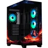 Image de Boîtier PC sans alimentation - BITFENIX - CETO Premium Volcano - Moyen tour - Format ATX - 4x120mm A-RGB - Noir