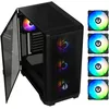 Image de Boitier PC Moyen Tour BITFENIX Nova Mesh SE TG 4 ARGB