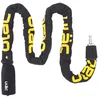 Image de ULAC - Chaîne avec clé EUROSTILE | Collection Neo Chain | Acier trempé de 5 mm et étui en nylon | 2 clés à points | Inclut du velcro | Divers coloris