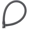 Image de ULAC - Cadenas à câble Berlin avec clé | Comprend 3 clés à points | Jusqu'à 500 combinaisons | Transport pratique | Design en silicone imprimé