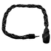 Image de Antivol Vélo Sécurité Scooter Moto Trottinette Haute Sécurité Clé Chaîne 7mm Acier Nylon 100cm Anti-Vol Protection Niveau 6 Résistant Portable Léger Durable Pratique Urbain Moderne