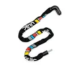Image de Antivol Vélo Sécurité Scooter Moto Trottinette Combinaison Réinitialisable Chaîne 7mm Acier Nylon 100cm Anti-Vol Protection Niveau 6 Résistant Portable Pratique Urbain Robuste