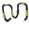 Image de Antivol Vélo Sécurité Scooter Moto Trottinette Combinaison Réinitialisable Chaîne 7mm Acier Nylon 100cm Anti-Vol Protection Niveau 6 Résistant Portable Pratique Urbain Robuste