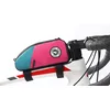 Image de Sacoche Cadre Vélo Accessoires - Sacoche Vélo Cadre Imperméable 1,2L Rangement Compléments Vélo Sac Cadre VTT Fixation Tube Supérieur 18x9x5,5 cm pour Outils Cyclisme