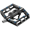 Image de Funn Mamba Pédales VTT à Enclenchement, Pédales VTT à Clip Simple Face, Compatibles avec Les Cales SPD, Pédales de Vélo avec Axe en CrMo de 9/16 Pouces pour VTT/BMX/Cyclisme Gravel (Noir)