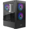 Image de GAMDIAS Boitier Moyen Tour ATX Talos E3 Mesh RGB avec Panneaux vitrés (Noir)