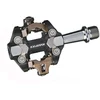 Image de Exustar Pedali E-PM222 MTB in Alluminio Nero - Perno in CR-Mo
