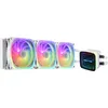 Image de ENERMAX Watercooling AQUAFUSION ADV 360 mm, Refroidisseur liquide de processeur INTEL et AMD Tout-en-Un (AIO), Blanc