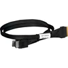 Image de Câble SlimSAS x8 SFF-8654 > 2x OCuLink x4 SFF-8611