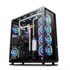 Image de Boitier Grand Tour E-ATX Thermaltake Core P8 avec Panneaux vitrés (Noir)