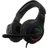 Image de Qpad QH-25 Casque Gaming Filaire Multiplateforme   Son Stéréo & 7.1 Surround   Haut-parleurs 40 mm   Microphone Intégré   Éclairage LED   Compatible PC, PS4, Xbox, Switch   Noi