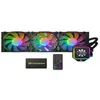 Image de COUGAR GAMING | REFROIDISSEUR | HELOR360 - Radiateur de 360 mm - Éclairage RGB Dynamique - Fenêtre transparente - Compatible avec une large gamme de sockets CPU
