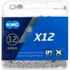 Image de KMC Cat. X12 EPT Silver 126L Accessories Mixte, Argento, 126 Links