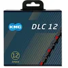 Image de KMC Cat. X12 DLC BLK/Red 126L Accessories Mixte, Noir/Rouge, 126 Link