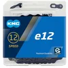 Image de KMC Chaîne e12 12 vitesses pour vélo électrique, 130 maillons, BlackTech