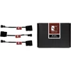 Image de Noctua NA-SAC1, Adaptateurs 3 vers 4 Broches pour Ventilateurs de PC (Noir)
