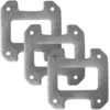 Image de Lot de 3 chiffons de nettoyage de rechange en microfibre pour HOBOT-2S Gris