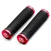 Image de REVERSE Grip Taper Vélo à Visser Poignées Noir/Rouge