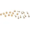 Image de TRP Lot de 10 kits d'olive et d'insert de 5,5 mm de diamètre, unisexe, noir, taille unique