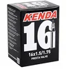 Image de KENDA 16 X 1.75/2.125 (47/57-305) VP Chambre A AIR Adulte Unisexe, Noir