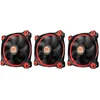 Image de Thermaltake Riing 12 LED Radiator Fan Red 3 Pack