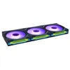 Image de Lot de 3 ventilateurs boîtier Lian Li Uni Fan SL-Infinity Wireless Reverse RGB 120 mm Noir en occasion ou reconditionné