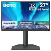 Image de BenQ SW272QN Moniteur IPS 27" 2K 90W USB-C pour retouche Photo/vidéo