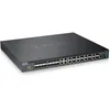 Image de Zyxel XS3800-28 Géré L2+ 10G Ethernet (100/1000/10000) Noir - Commutateurs réseaux (Géré, L2+, 10G Ethernet (100/1000/10000), Grille de montage)